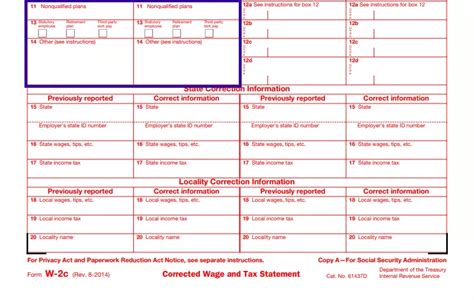 5 Easy Ways To Fill Out Form W-2c