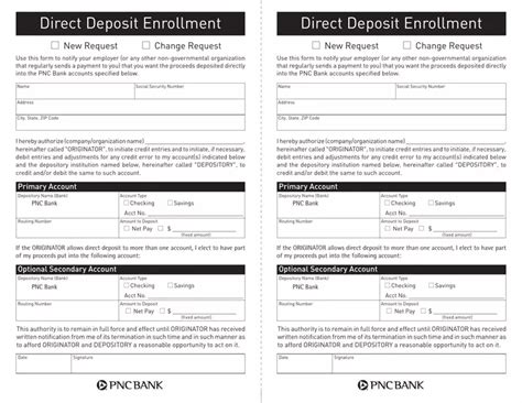 5 Easy Ways To Fill Out Pnc Direct Deposit Form