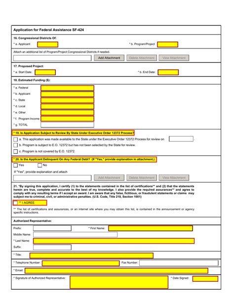 5 Easy Ways To Fill Out Sf 424 Form