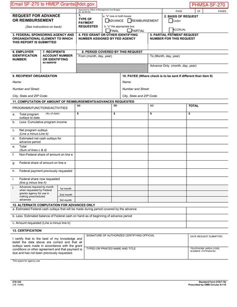 5 Easy Ways To Fill Sf 270 Form