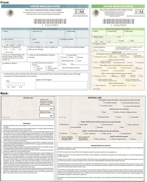 5 Easy Ways To Get A Printable Mexican Immigration Form