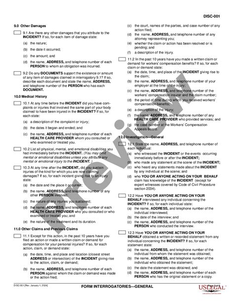 5 Essential California Form Interrogatories You Must Know