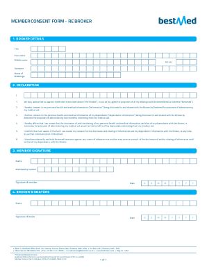 5 Essential Cms Model Consent Forms For Agents