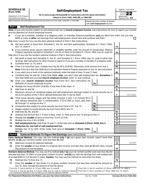 5 Essential Facts About 1040-Se Form