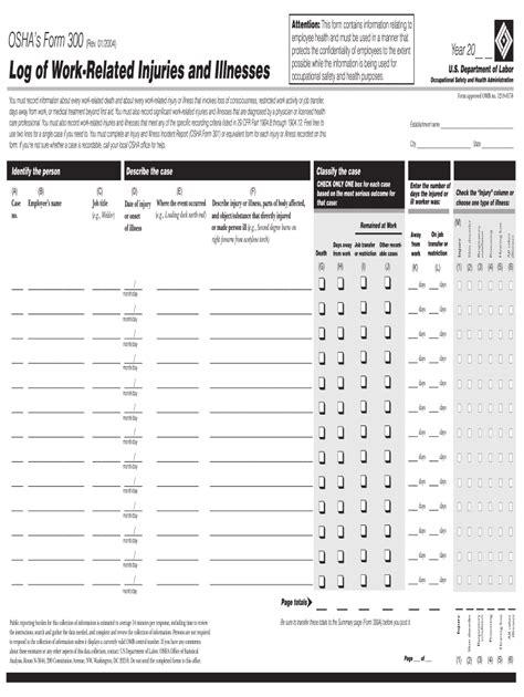 5 Essential Facts About Cal Osha Form 301