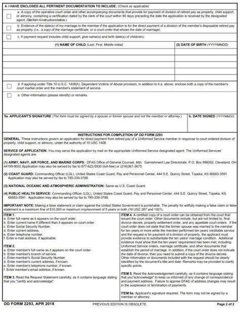 5 Essential Facts About Dd Form 2293