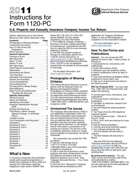 5 Essential Facts About Form 1120-Pc