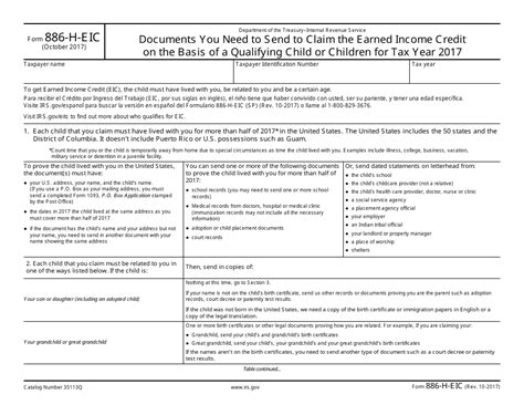 5 Essential Facts About Form 886-H Eic