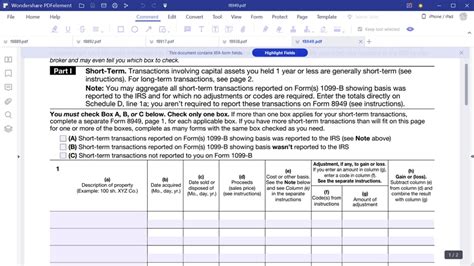 5 Essential Facts About Form 8949 Box F