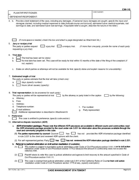 5 Essential Facts About Form Cm 110