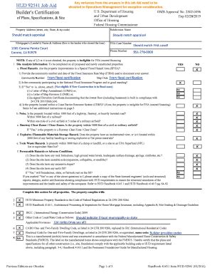 5 Essential Facts About Hud 92541 Form