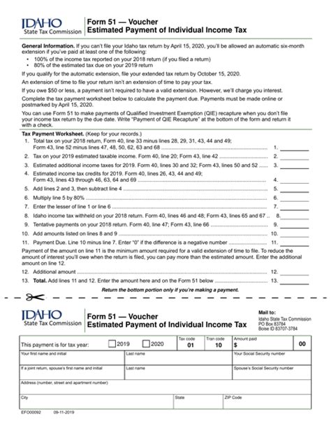 5 Essential Facts About Idaho Form 51