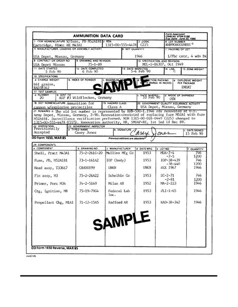 5 Essential Facts About Navy Form 1650