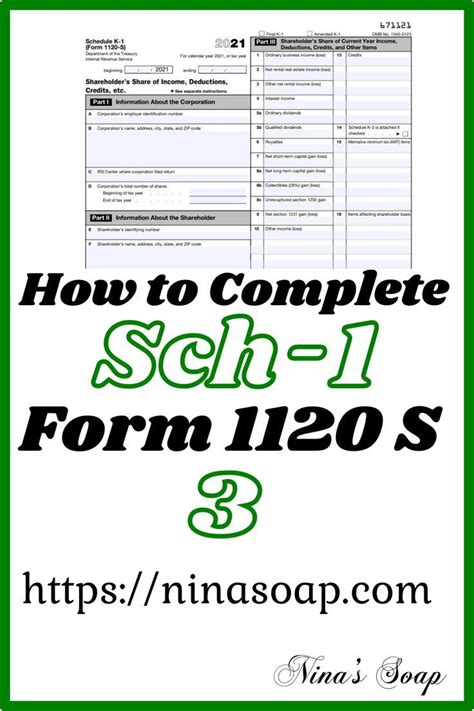 5 Essential Facts About Schedule K-1 Form 1120s