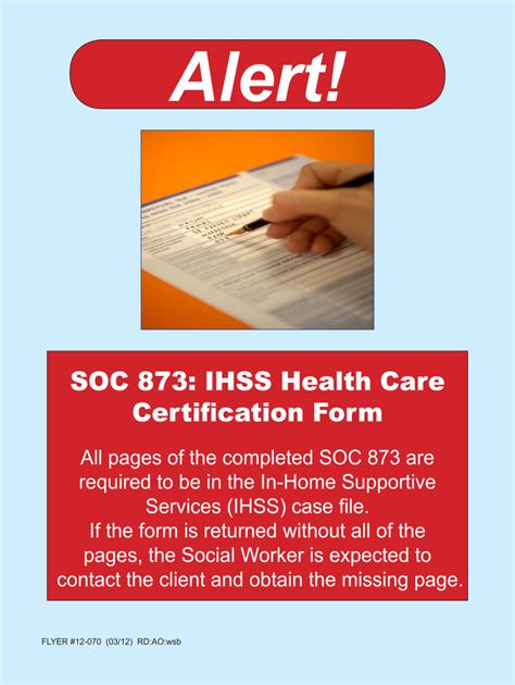 5 Essential Facts About Soc 873 Form