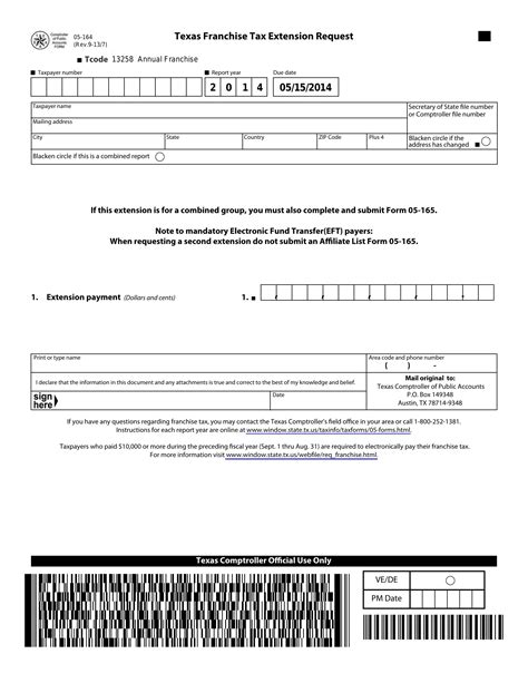 5 Essential Facts About Texas Form 05-164