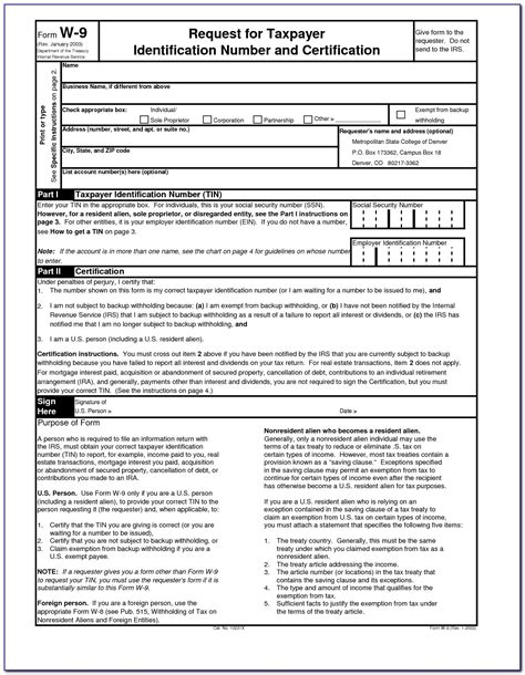 5 Essential Facts About W-9 Forms In Texas