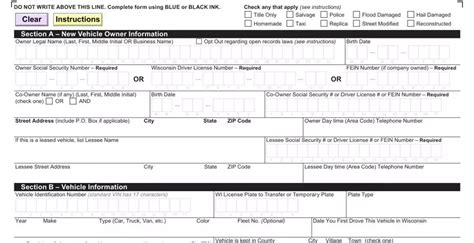 5 Essential Facts About Wi Dmv Form Mv1