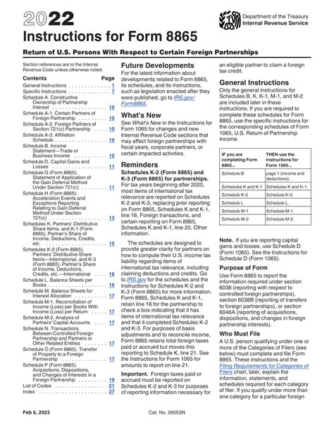 5 Essential Form 8865 Filing Instructions