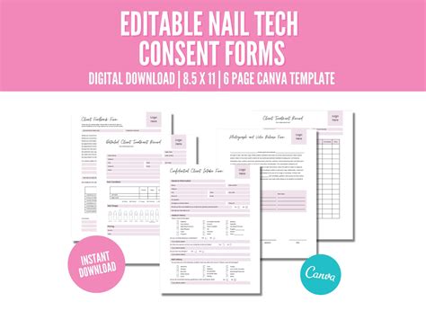 5 Essential Nail Salon Waiver Form Templates