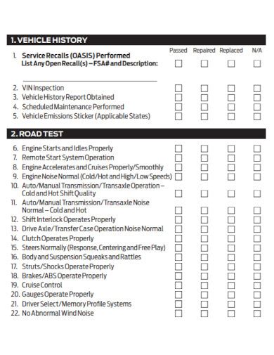 5 Essential Rideshare Vehicle Inspection Checklist Items