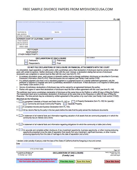 5 Essential Steps For A California Divorce Decree Form