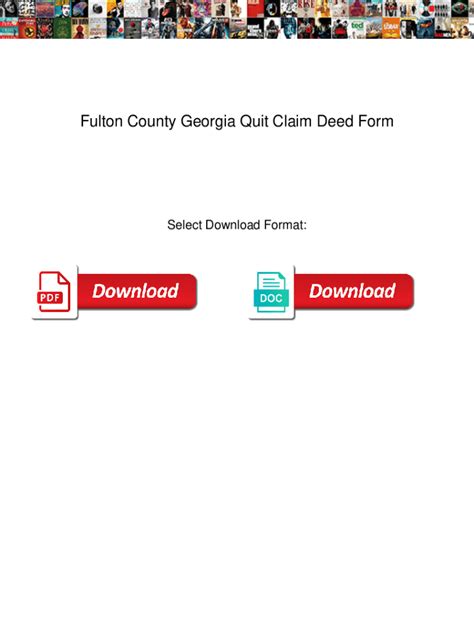 5 Essential Steps For Fulton County Quit Claim Deed