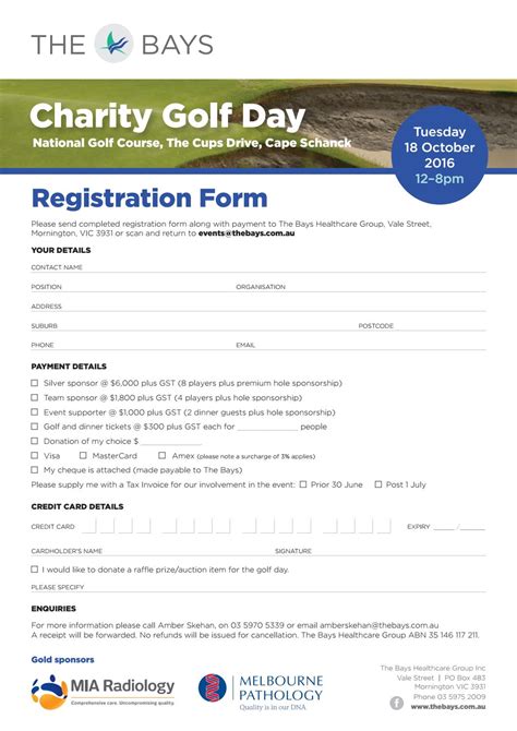 5 Essential Steps To Create A Charity Golf Registration Form