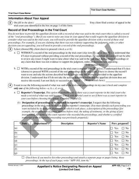 5 Essential Steps To Filing A Notice Of Appeal In California