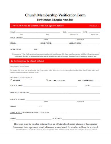 5 Essential Tips For An Editable Church Membership Form