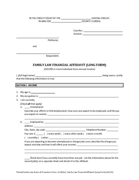 5 Essential Tips For Family Law Form 12.902 B Or C