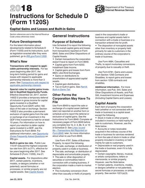 5 Essential Tips For Filing Form 1120 Schedule D