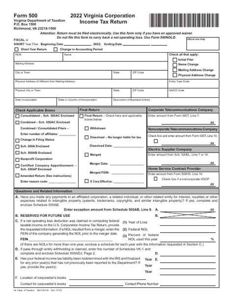 5 Essential Tips For Filing Form 500 Tax Return