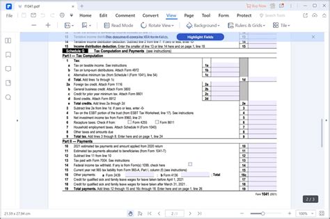 5 Essential Tips For Form 1041 Schedule D