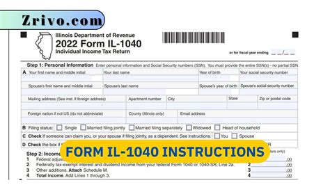 5 Essential Tips For Il Form 1040 Instructions