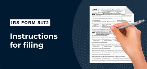 5 Essential Tips For Irs Form 5472 Instructions