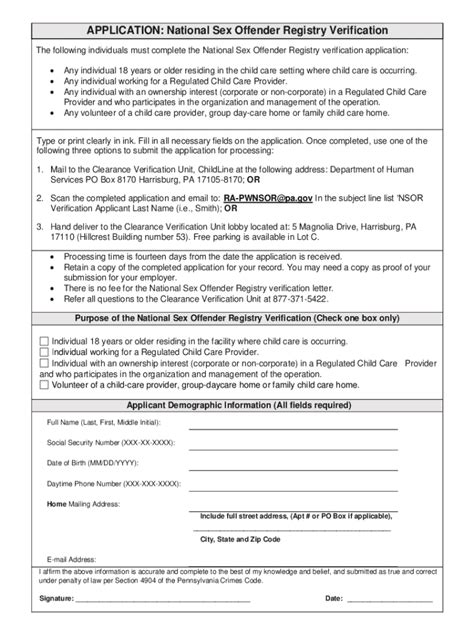 5 Essential Tips For Nsor Clearance Form Approval