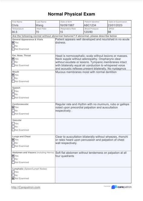 5 Essential Uiwsom Physical Exam Form Tips