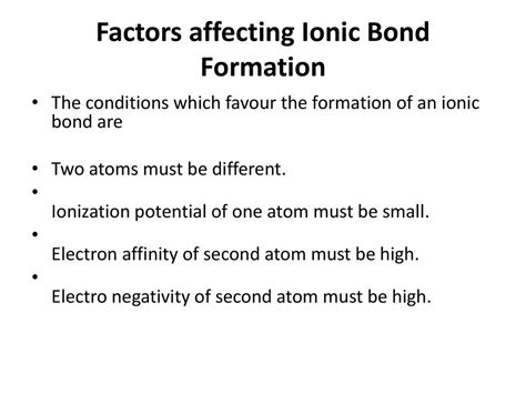 5 Factors That Determine Atomic Bonding