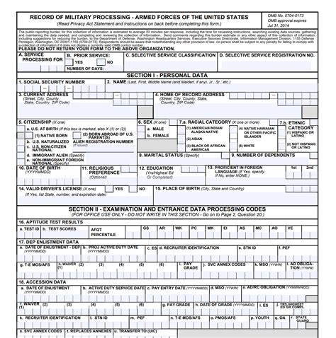 5 Facts About Dd Form 1966