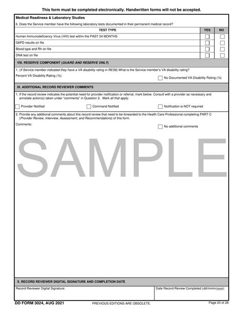 5 Facts About Dd Form 3024