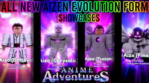 5 Forms Of Aizens Monster Evolution