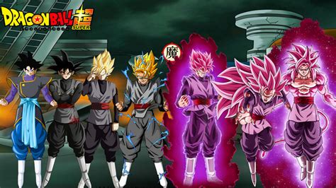 5 Forms Of Goku Black Unveiled