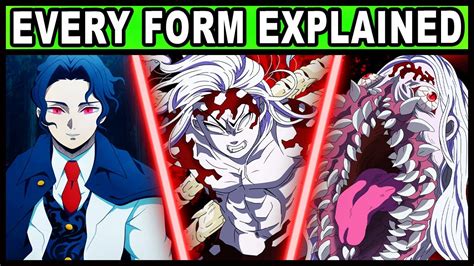 5 Forms Of Muzans Demon Powers