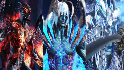 5 Forms Of Vergils Demon Transformation