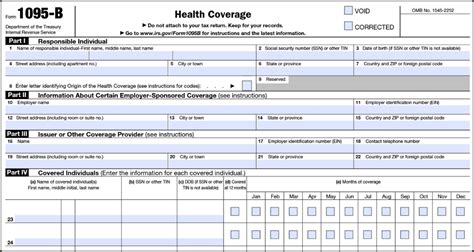 5 Funciones Del Form 1095 B