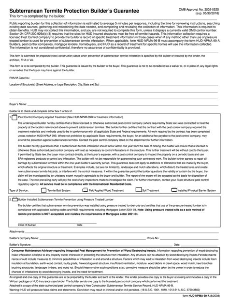 5 Key Facts About Hud Form 99a And 99b