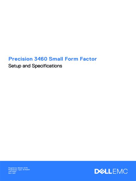 5 Key Features Of Precision 3460 Small Form Factor