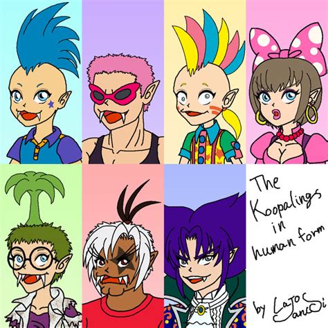 5 Koopalings In Human Form Designs Revealed