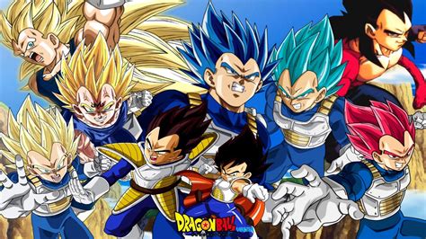 5 New Forms Of Super Vegeta In Dragon Ball Z